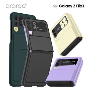 【Galaxy Z Flip3 5G ケース】Aero Flex ブラック ギャラクシー ゼット フリップ カバー