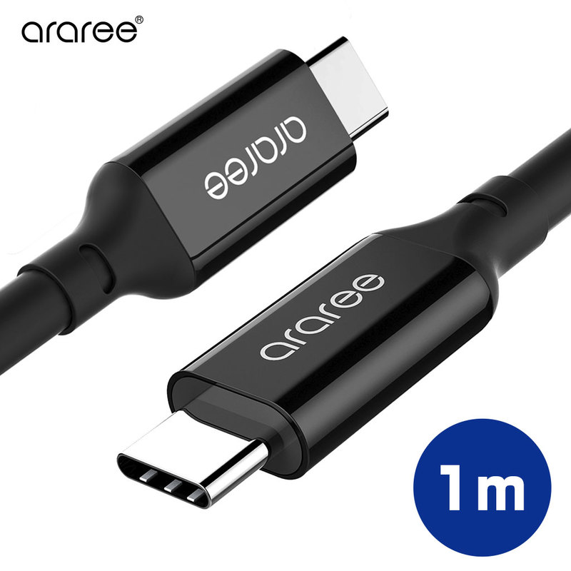 USB Type-C to C ケーブル RENERGY PD対応 100W 急速充電 1m USB3.1 Gen2 10Gbps