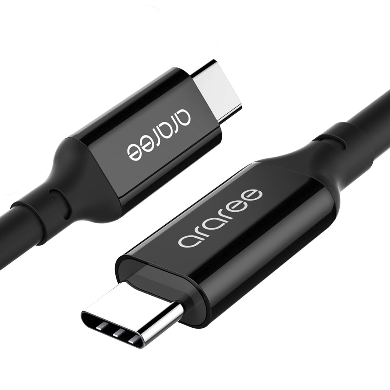 USB Type-C to C ケーブル RENERGY PD対応 100W 急速充電 1m USB3.1 Gen2 10Gbps 【公式サイト】  araree（アラリー）