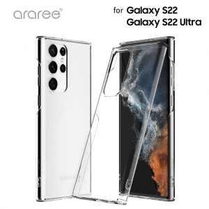 【Galaxy S22 / S22 Ultra】NUKIN クリアケース 背面カバー