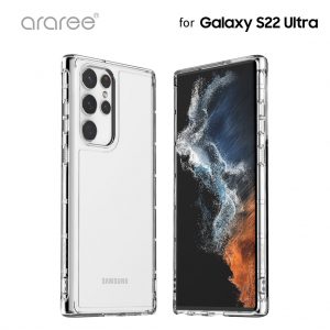 【Galaxy S22 Ultra】FLEXIELD クリア 背面カバー