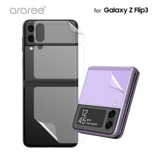 【Galaxy Z Flip3 5G】デバイス保護フィルム PURE SKIN クリア（２セット入り）
