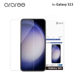 液晶保護ガラスフィルム ID CORE (2枚入り) クリア【Galaxy S23】