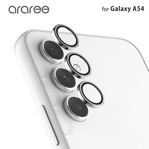 カメラ専用強化ガラスフィルム C-SUB CORE メタルリング【Galaxy A54】