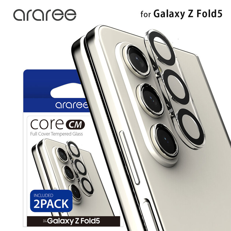 CORE CM カメラ専用強化ガラスフィルム（2枚入り）【Galaxy Z Fold5】