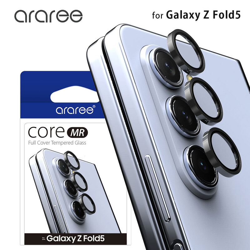 CORE MR カメラ専用強化ガラスフィルム メタルリング【Galaxy Z Fold5】