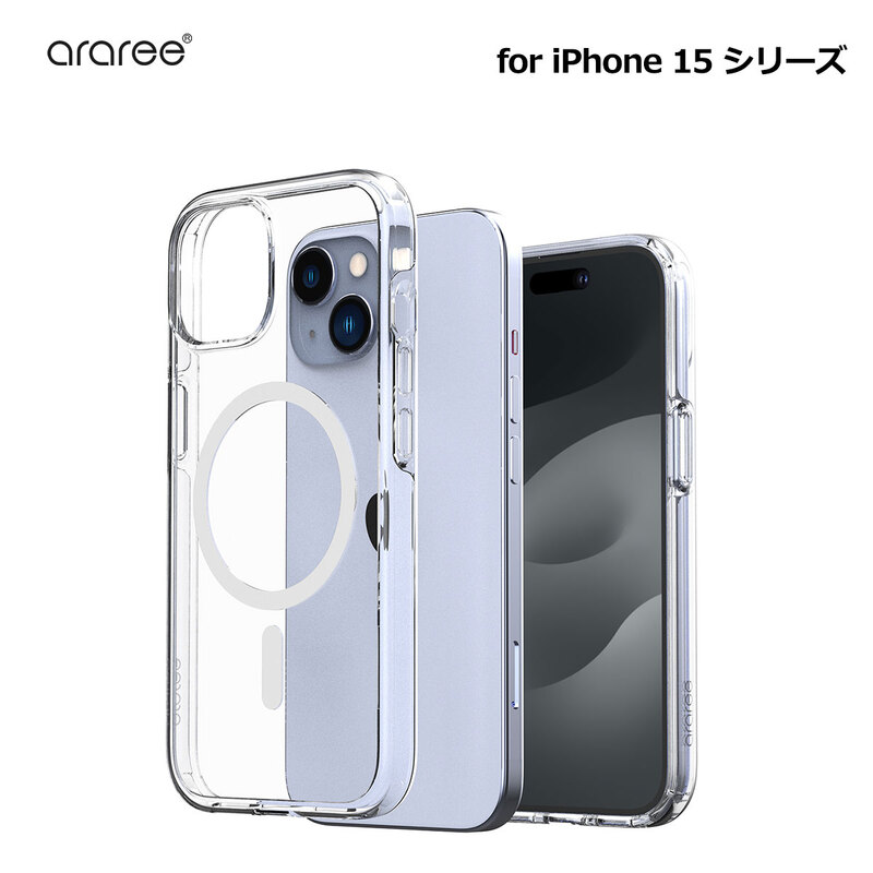 Duple M MagSafe対応クリアケース【iPhone 15シリーズ】