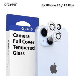 core CM カメラ専用強化ガラスフィルム クリア【iPhone 15 / 15 Plus】