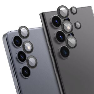 CORE MR カメラ専用強化ガラスフィルム メタルリング【Galaxy S24 / S24 Ultra】