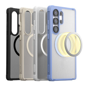 DUPLE M ARMOR MagSafe対応 ハイブリッドクリアケース【Galaxy S25 Ultra】