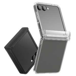 DUPLE 360 ハイブリッド フルカバー クリアケース【Galaxy Z Flip7】
