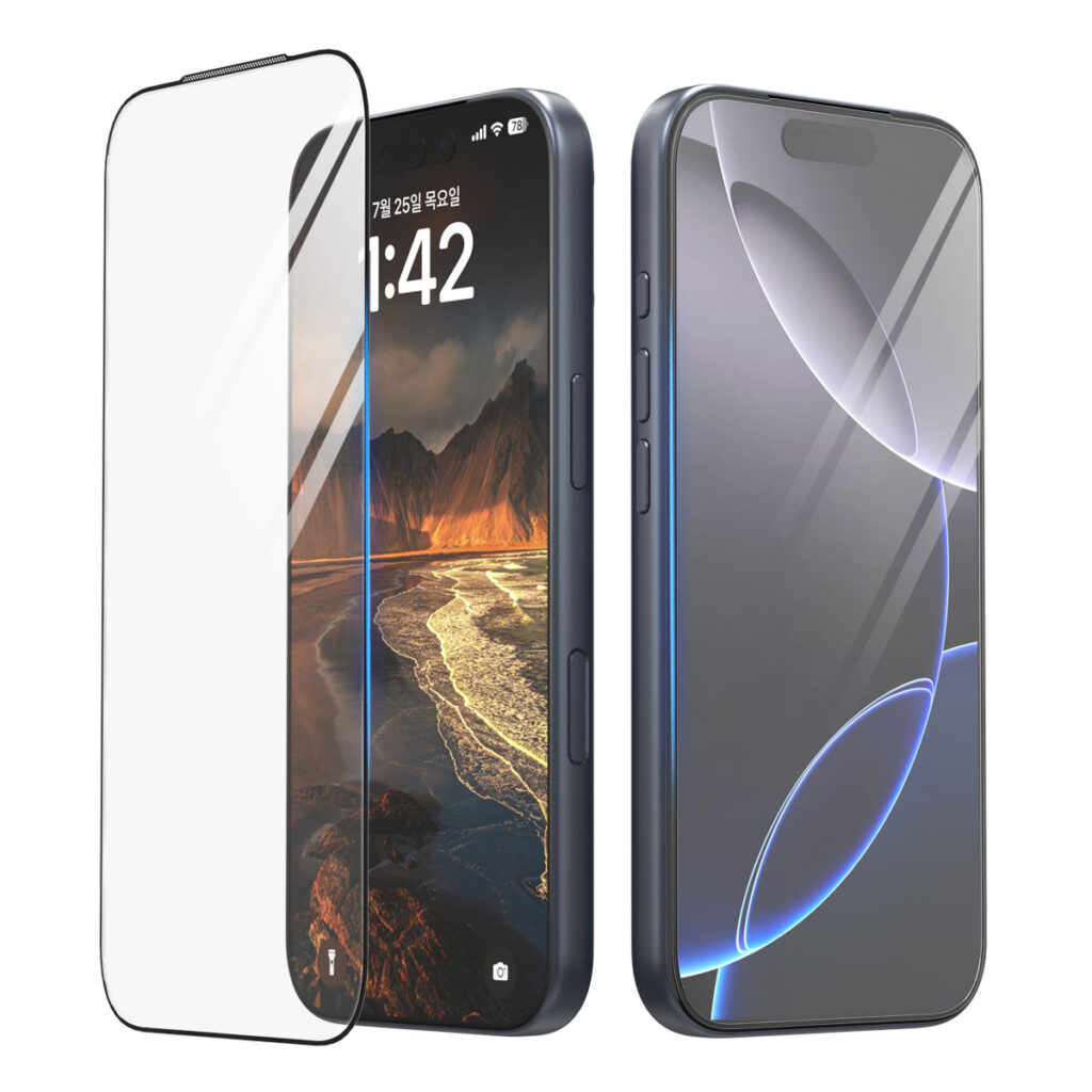 CORE GLASS 4重レイヤー構造のフロントディスプレイ用強化ガラスフィルム【iPhone 17 / iPhone Air / iPhone 17 Pro / iPhone 17 Pro Max】