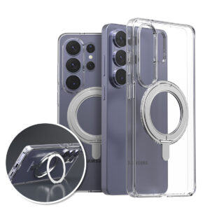 DUPLE M STAND MagSafe対応 360°回転 リングスタンドケース【Galaxy S26 Ultra｜Galaxy S25 Ultra】